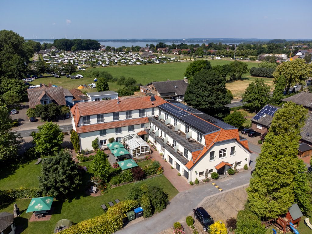 Hotel Garni zur Alten Post Luftaufnahme 2023